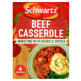 Schwartz beef casserole recipe mix 38g (British brand)