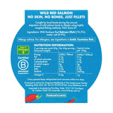 Fish4Ever Wild Pacific Red Salmon fillets 170g - British product