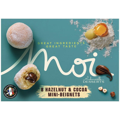 M&S Moi by Mademoiselle Desserts Cocoa & Hazelnut Filled Mini Beignets Frozen Dessert- Buy online at McGrocer