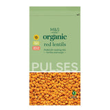 M&S M&S Organic Red Lentils Dry Lentils 500g- Buy online at McGrocer
