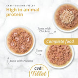 Catit tuna fillet variety pack for cats, imported from the UK