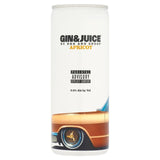 Gin & Juice Apricot canned cocktail 250ml, UK version