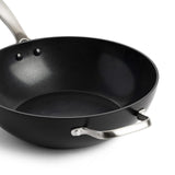 M&S GreenPan Copenhagen Aluminium Non-Stick 30cm 4.8L Wok- Buy online at McGrocer