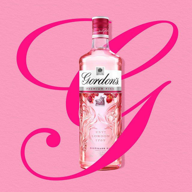 Gordon's Premium Pink flavoured gin 1L, UK version