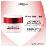 L'Oreal Paris Revitalift Anti-Ageing & Firming Day Cream 50ml, UK version