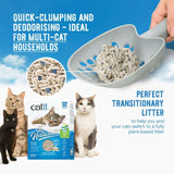 Catit Go Natural pea husk cat litter vanilla (British brand)