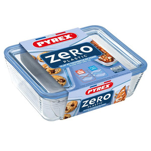 Pyrex Zero Plastic Glass Food Storage Container 2.7L