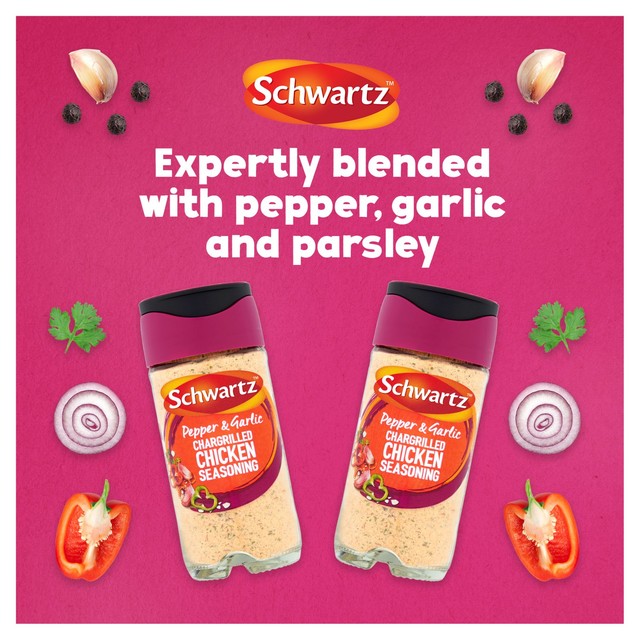 Schwartz Pepper & Garlic Chargrilled Chicken Seasoning 51g (British brand)
