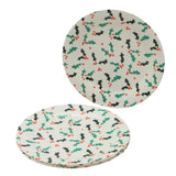 Sainsburys Home Holly Print Plates 8pk