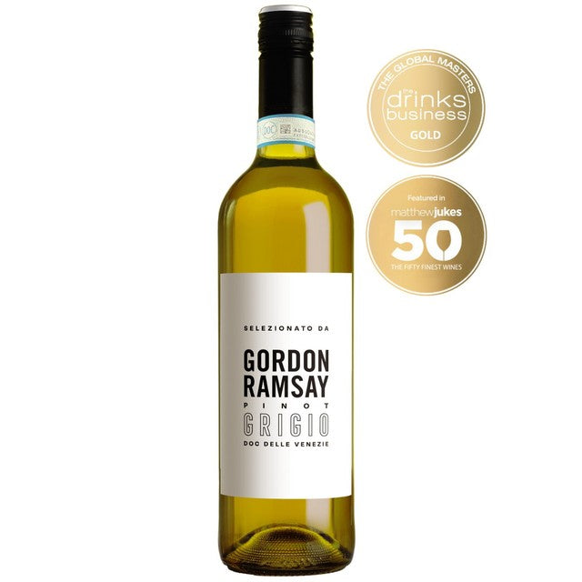 Gordon Ramsay Pinot Grigio White Wine 75cl, UK version