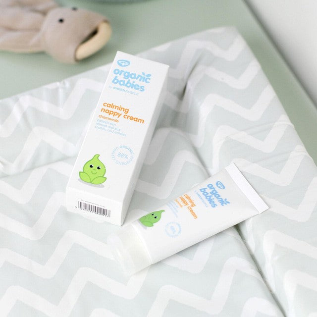 Green People Organic Calming Chamomile Nappy Cream 50ml, imported from the UK