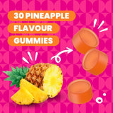 Haliborange beauty collagen pineapple gummies 30 gummies, UK version