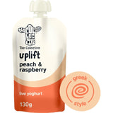 The Collective peach and raspberry yoghurt 130g (British brand)
