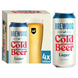 BrewDog Cold Beer Lager 4x440ml