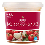 M&S Beef Bolognese Sauce in pot - British product