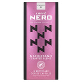Caffe Nero Napoletano blend coffee capsules 10 count - British product