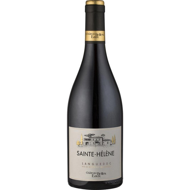 Chateau Sainte-Helene Languedoc red wine 2018 75cl - British product