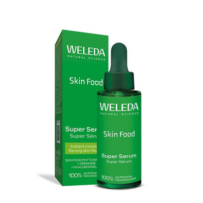 M&S Weleda Skin Food Super Serum Hyaluronic Acid Ceramides 100% Natural Origin Face Serum 30ml- Buy online at McGrocer