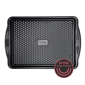 Carbon Steel Large Baking Tray with Aerolift Patterned Base, 44 x 30cm