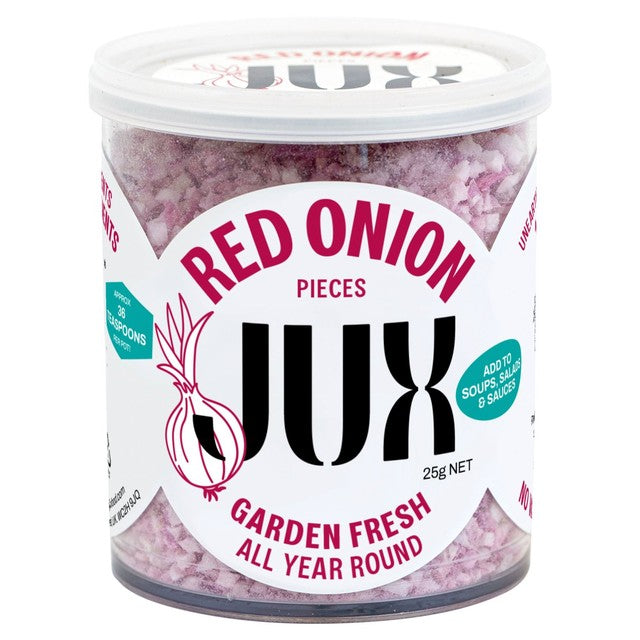 JUX freeze-dried red onion pieces 25g, UK version