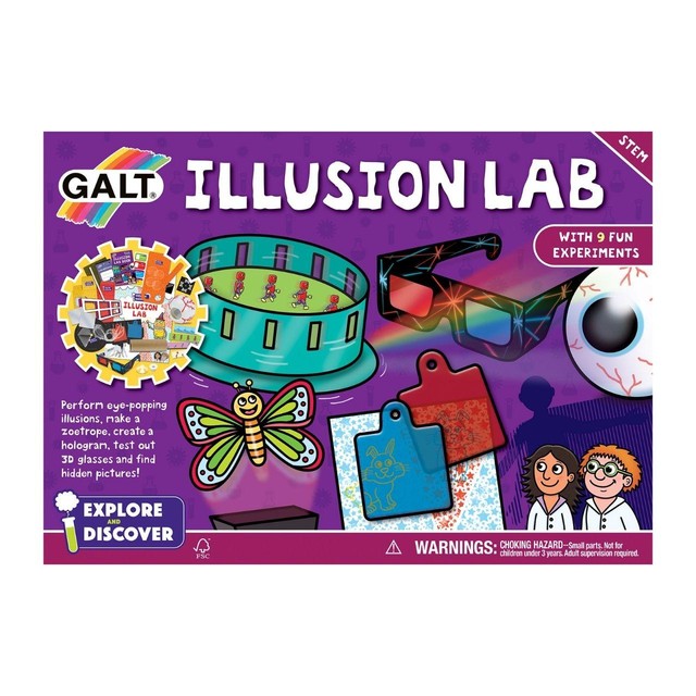 Galt Illusion Lab science kit for kids, UK version