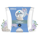 M&S Glade Large Scented Candle Clean Linen 204g- Buy online at McGrocer