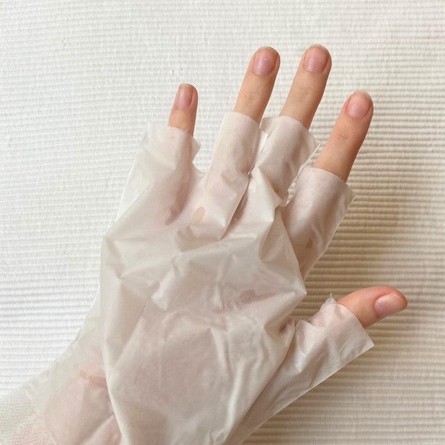 Beauty Pro hand therapy gloves with removable fingertips - British product