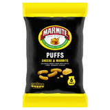 M&S Marmite & Cheese Puffs Maize Snacks Multipack 6 x 16g- Buy online at McGrocer