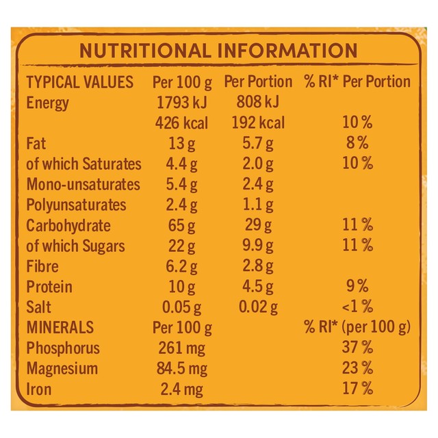 Jordans Crunchy Oat Granola Tropical Fruits 750g, UK version