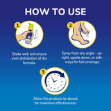 Dr. Scholl's Foot Antiperspirant Spray 150ml - British product