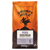 M&S Grumpy Mule Peru Organic Coffee Beans 200g- Buy online at McGrocer