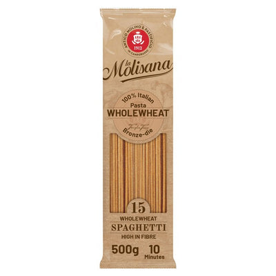 La Molisana Vollkorn-Spaghetti Nr. 15 Trockennudeln 500g