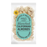 M&S M&S Blanched Californian Whole Almonds 100g- Buy online at McGrocer