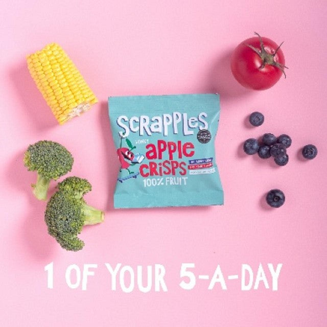 Scrapples kids apple and mango crisps 5x12g multi-pack (British brand)