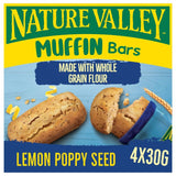M&S Nature Valley Muffin Bars Lemon Poppy Seed Soft Baked Cereal Bars 4 x 30g- Buy online at McGrocer