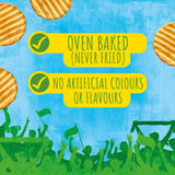 Jacob's Crinklys cheese and onion baked snack biscuits 200g, UK version