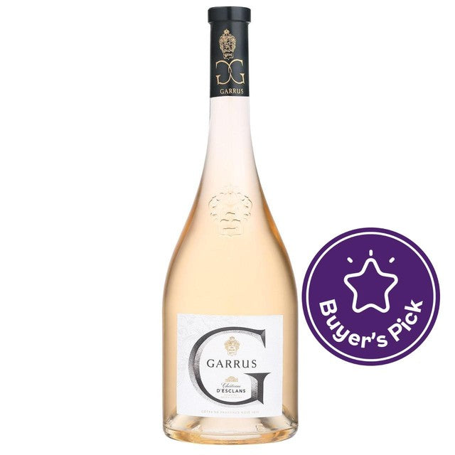 Chateau d'Esclans Garrus rosé wine 75cl - British product