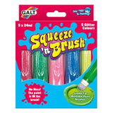 Galt glitter paint brush 5 glitter colours - British product