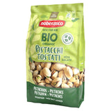 Noberasco organic toasted pistachios 150g, imported from the UK