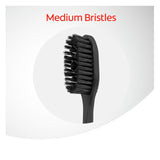 Colgate 360 Deep Clean Charcoal Medium Toothbrush - British product