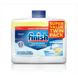 Finish Dishwasher Cleaner Lemon Scent 2 x 250ml - British product