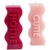 M&S M&S Hottie & Cutie Unscented Pillar Candles- Buy online at McGrocer