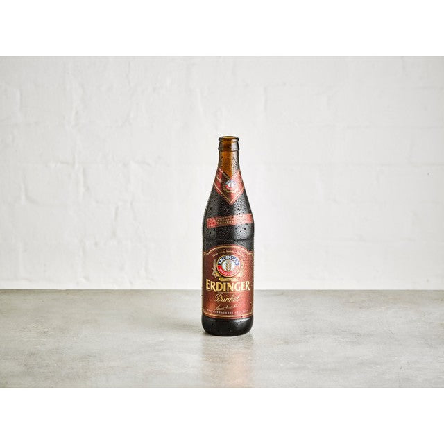 Erdinger Dunkel wheat beer 500ml - British product