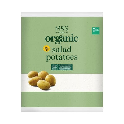 M&S Organic Salad Potatoes 750g