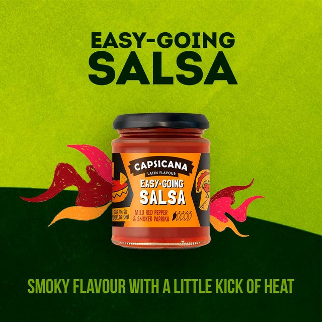 Capsicana Easy Going Salsa mild tomato salsa 285g - British product