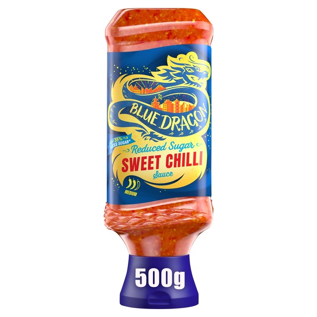 Blue Dragon light Thai sweet chilli dipping sauce 500g - British product