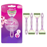 M&S Wilkinson Sword myIntuition Xtreme 3 Disposable Women's Shaving Razors- Buy online at McGrocer