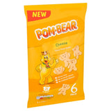 Pom-Bear cheese flavour teddy shaped potato snack multipack, imported from the UK