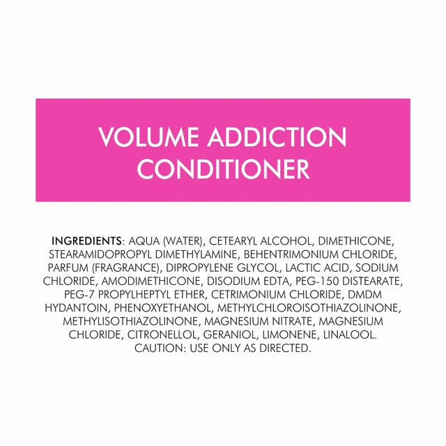 Toni & Guy Volume Addiction Conditioner 250ml (British brand)