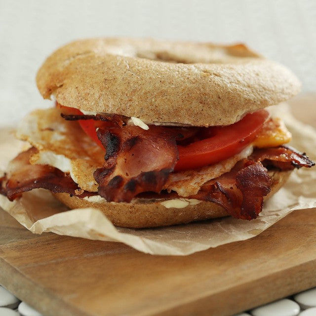Helen Browning Organic Smoked Back Bacon 184g, UK version